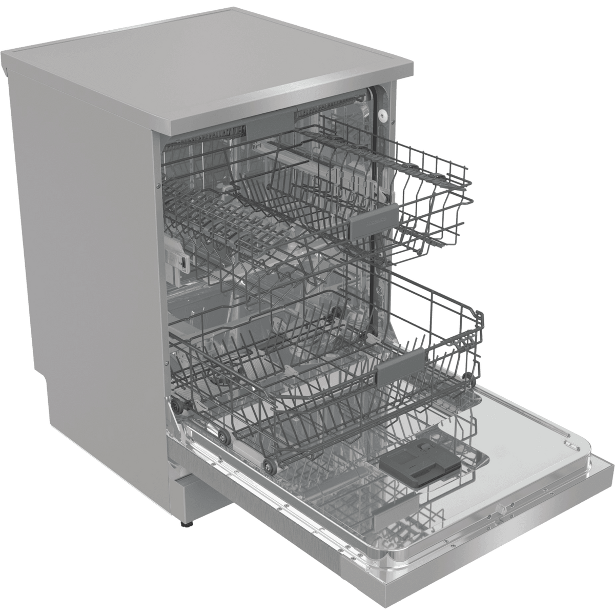 Hisense HS673C60XUK Wifi Connected Standard Dishwasher - Stainless Steel - C Rated