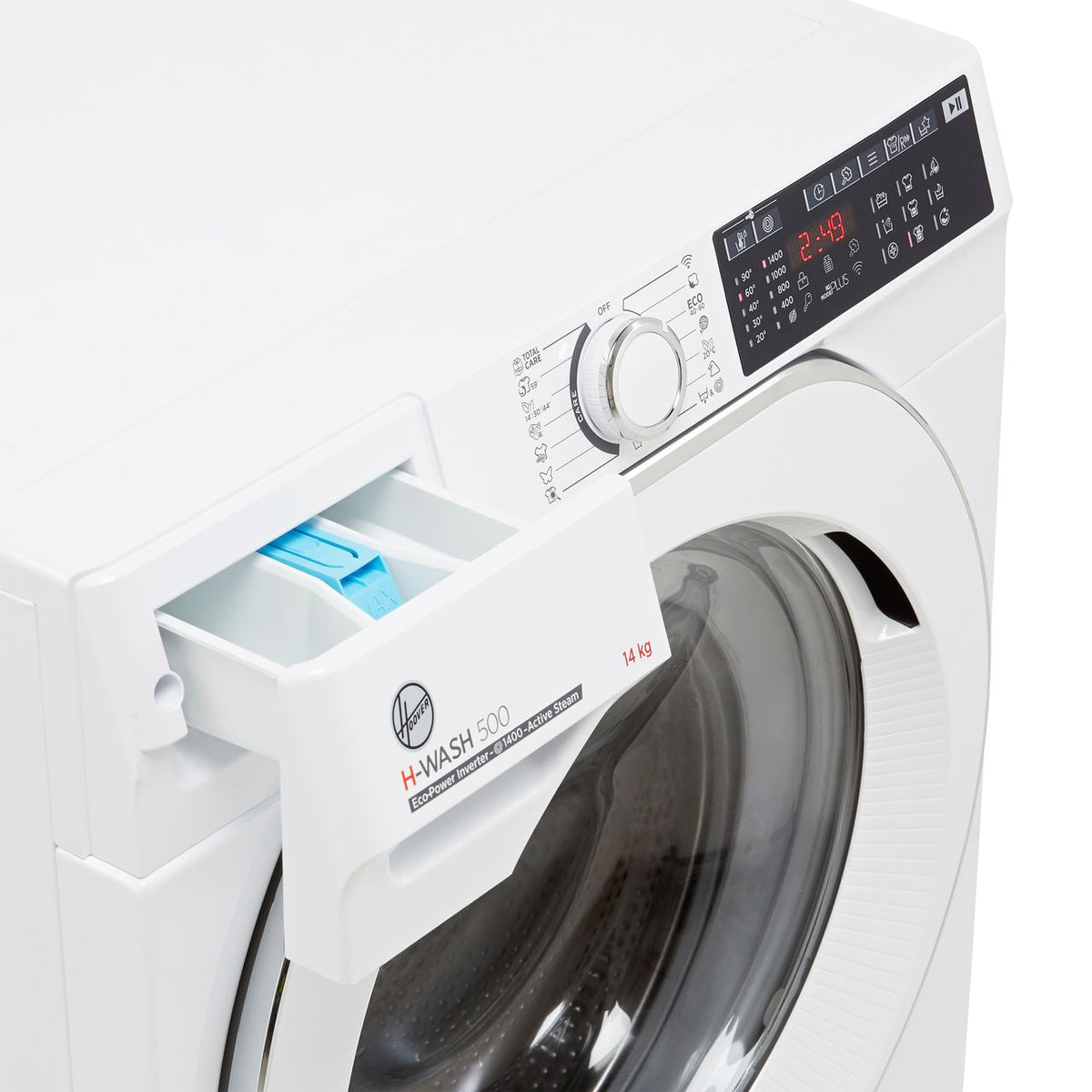 Hoover H-WASH 500 HW414AMC-1 14kg Washing Machine with 1400 rpm - White - A Rated