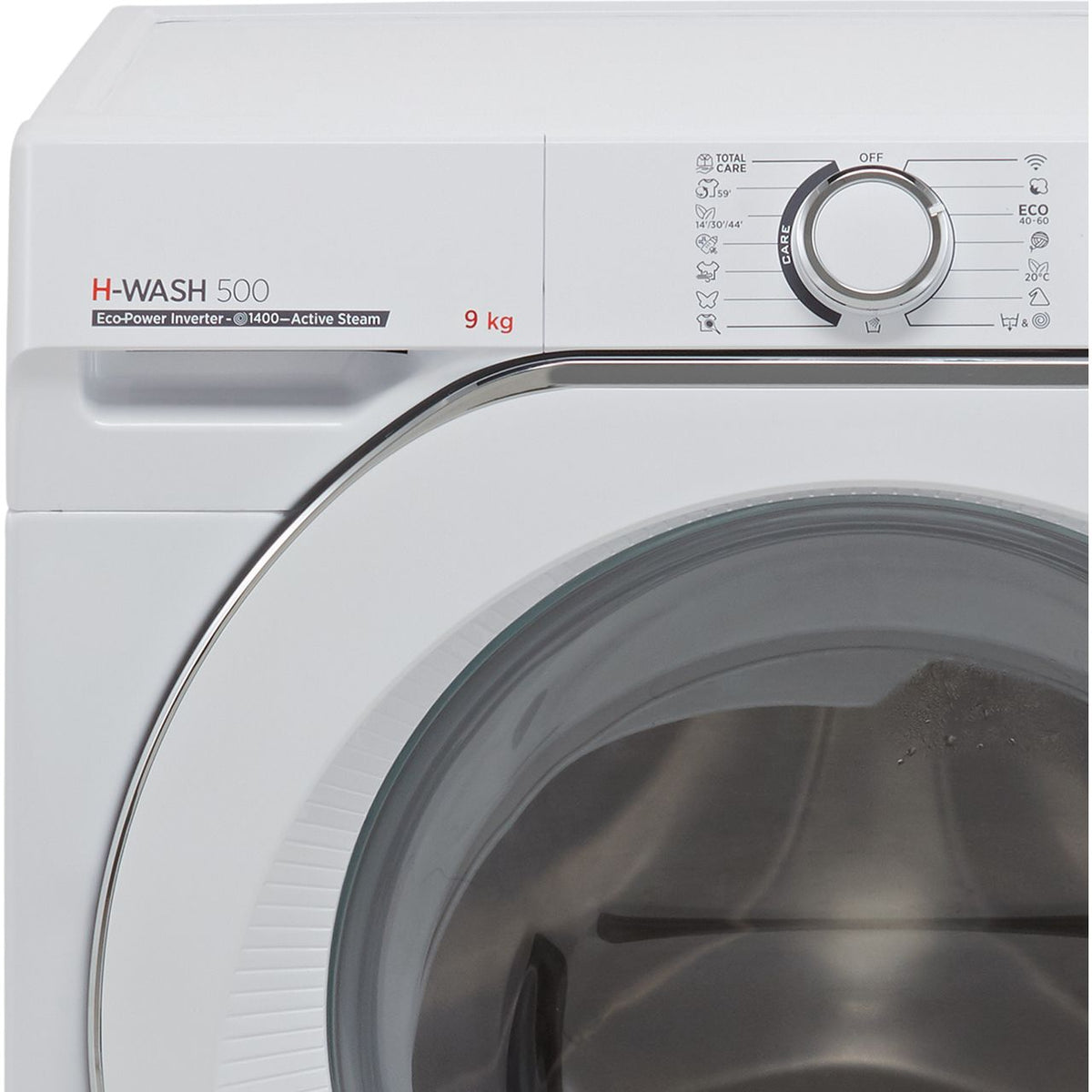 Hoover H-WASH 500 HW49AMC-1 9kg Washing Machine with 1400 rpm - White - A Rated