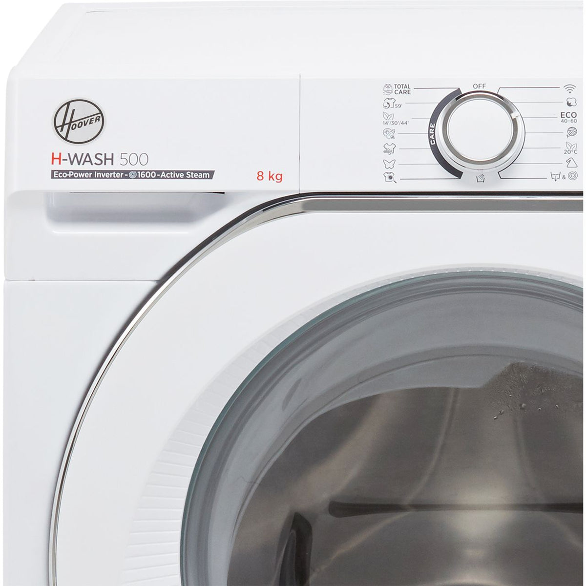 Hoover H-WASH 500 HW68AMC-1 8kg Washing Machine with 1600 rpm - White - A Rated