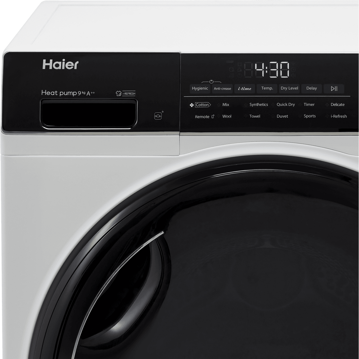 Haier i-Pro Series 5 HD90-A2959 9Kg Heat Pump Tumble Dryer - White - A++ Rated