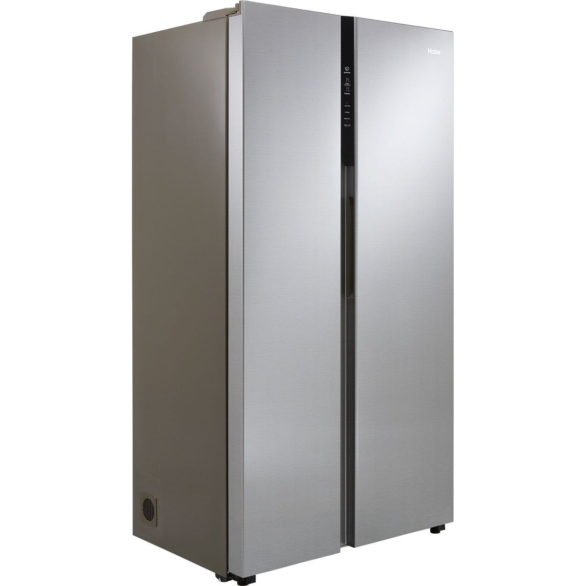 Haier HSR3918ENPG Total No Frost American Fridge Freezer - Silver - E Rated