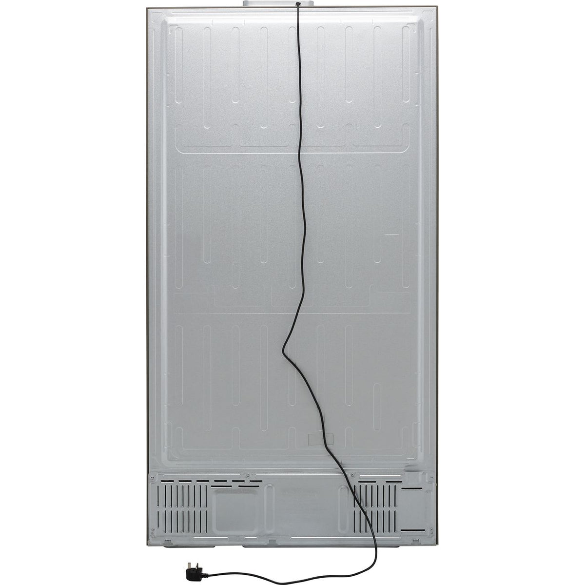 Haier HSR3918ENPG Total No Frost American Fridge Freezer - Silver - E Rated