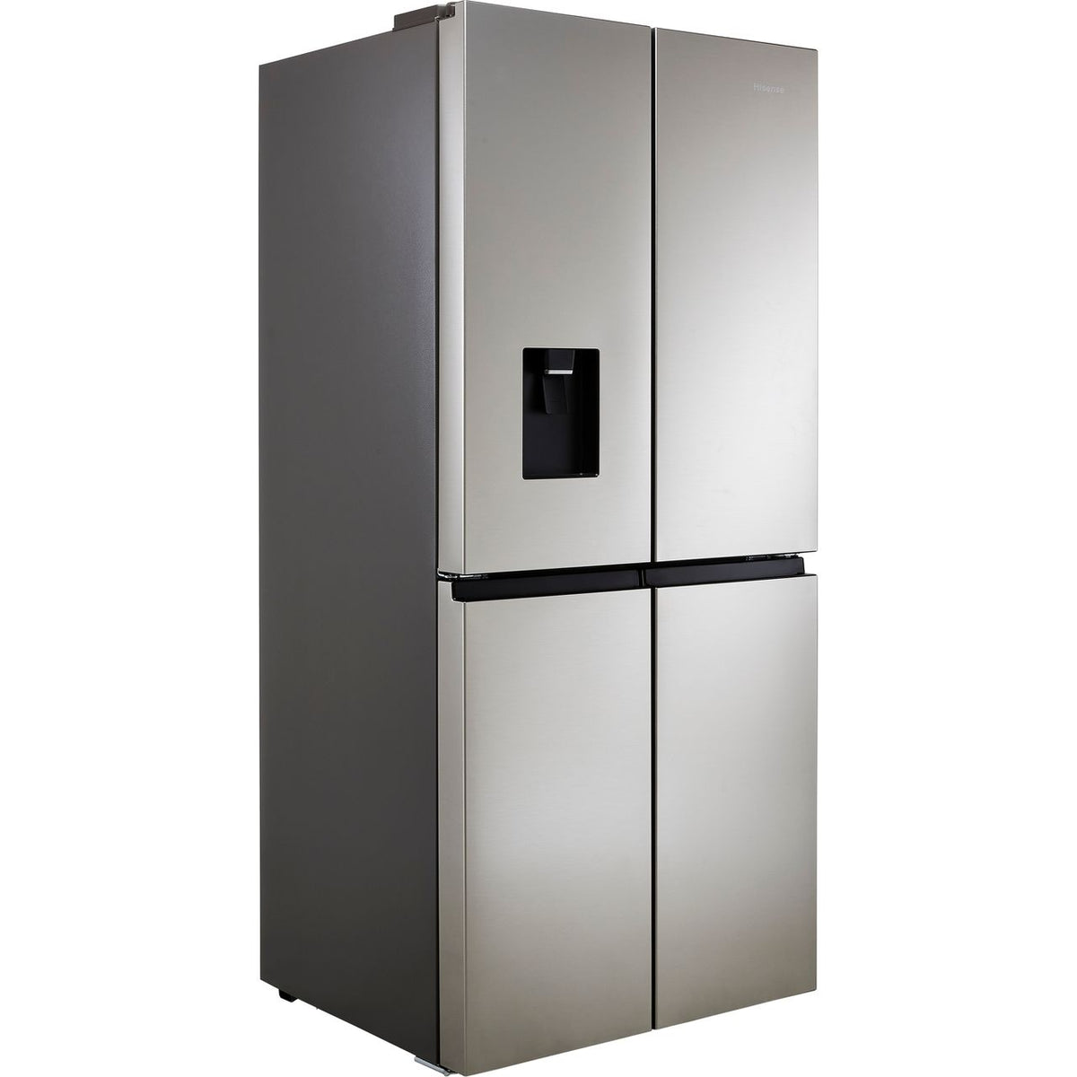 Hisense PureFlat FMN440W20C Non-Plumbed Total No Frost American Fridge Freezer - Stainless Steel - F Rated