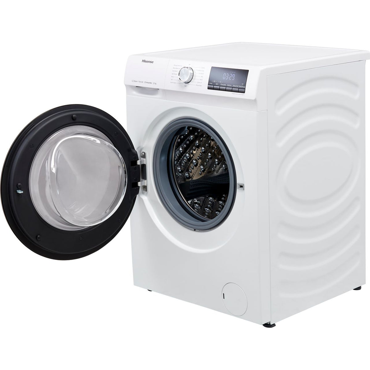 Hisense 3 Series WFQA1214EVJM 12kg Washing Machine with 1400 rpm - White - A Rated