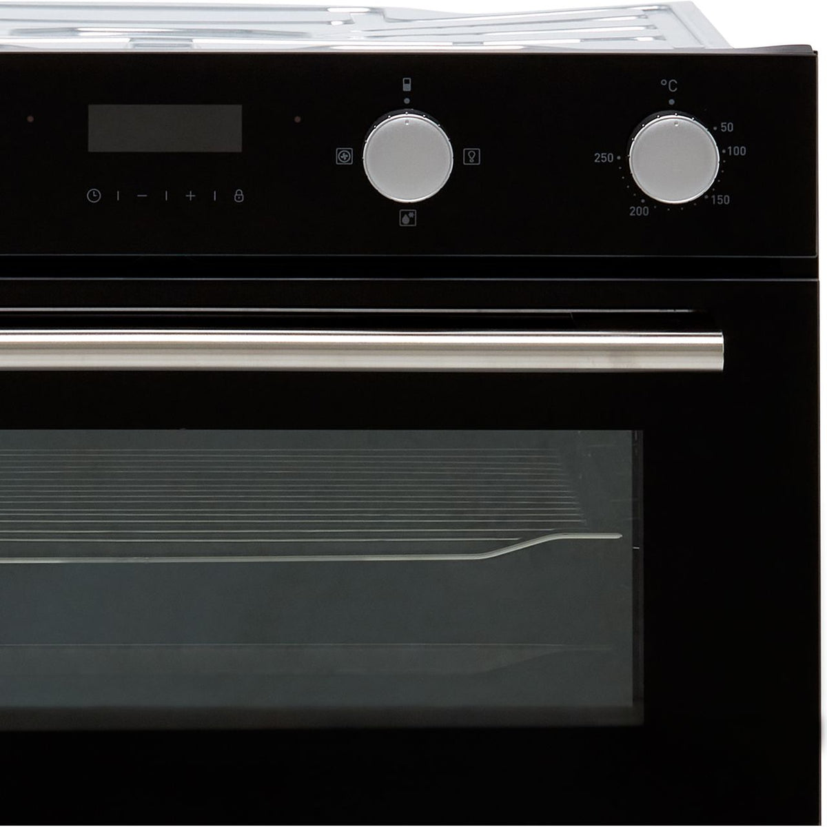 Hisense BI6095CGUK Built In Electric Double Oven and Ceramic Hob Pack - Black - A-A Rated