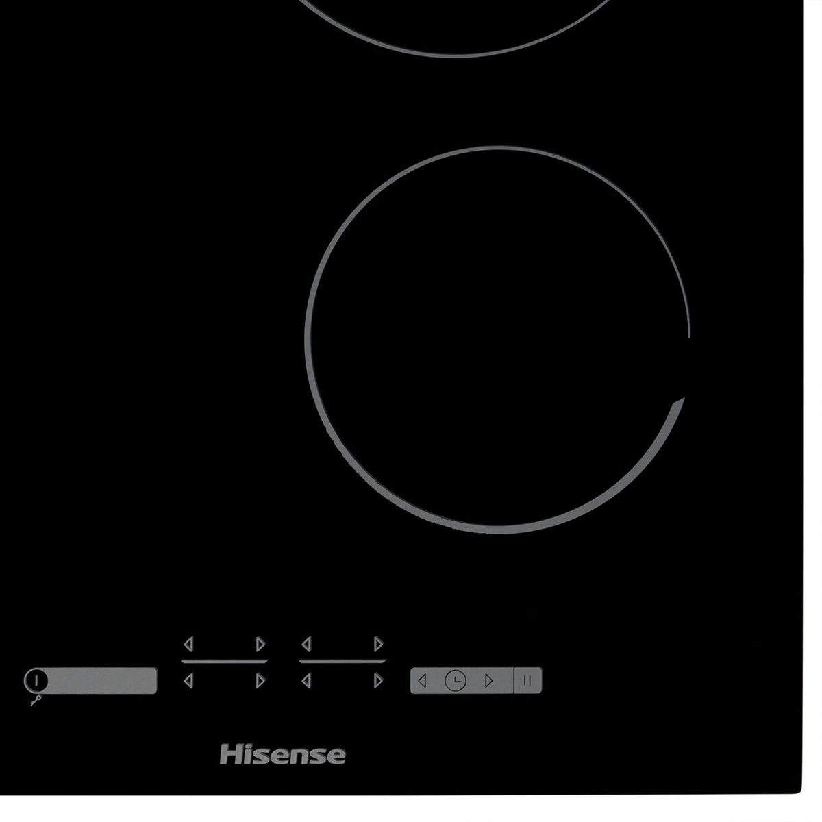 Hisense BI6095CGUK Built In Electric Double Oven and Ceramic Hob Pack - Black - A-A Rated