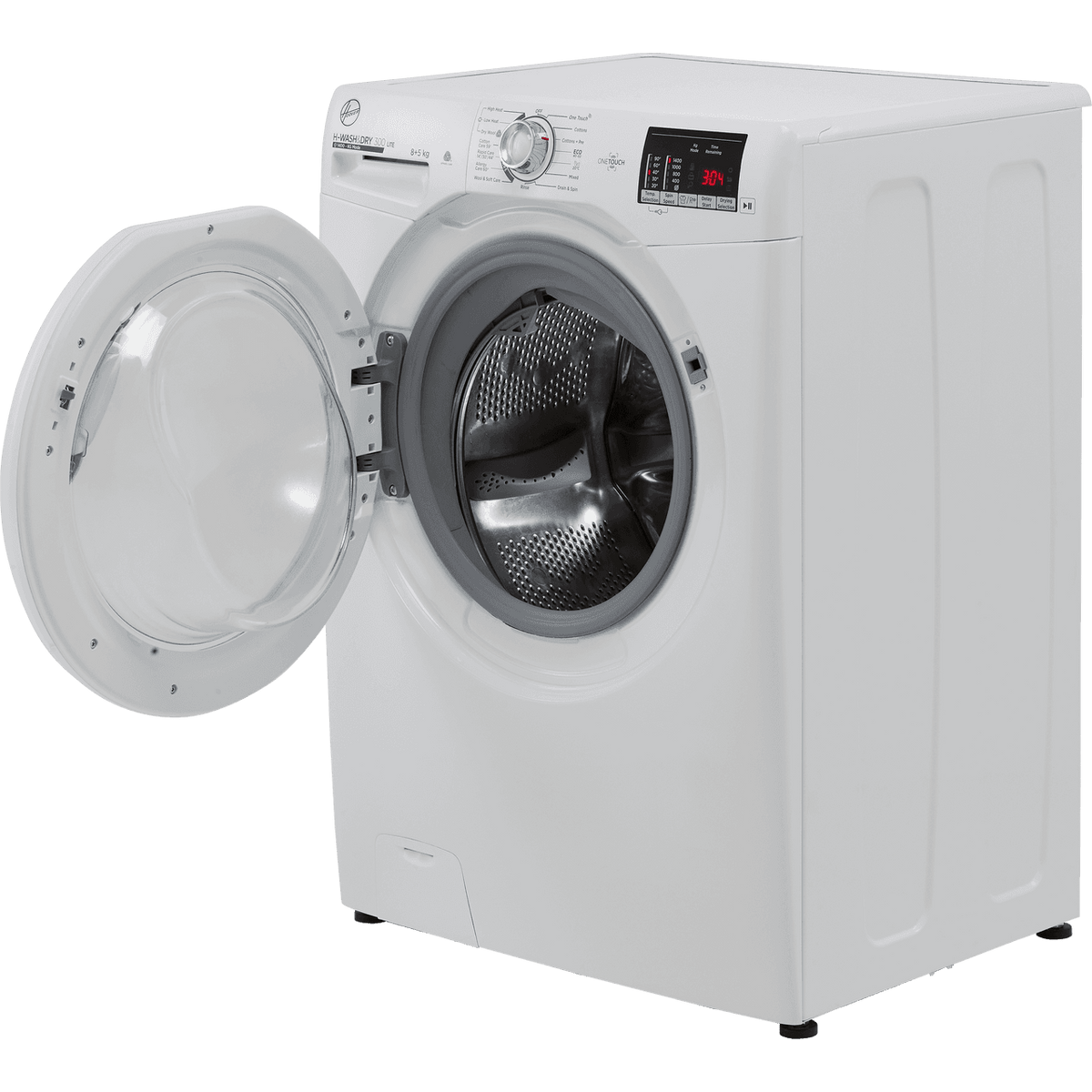 Hoover H-WASH&DRY 300 H3D4852DE 8Kg - 5Kg Washer Dryer with 1400 rpm - White - E Rated