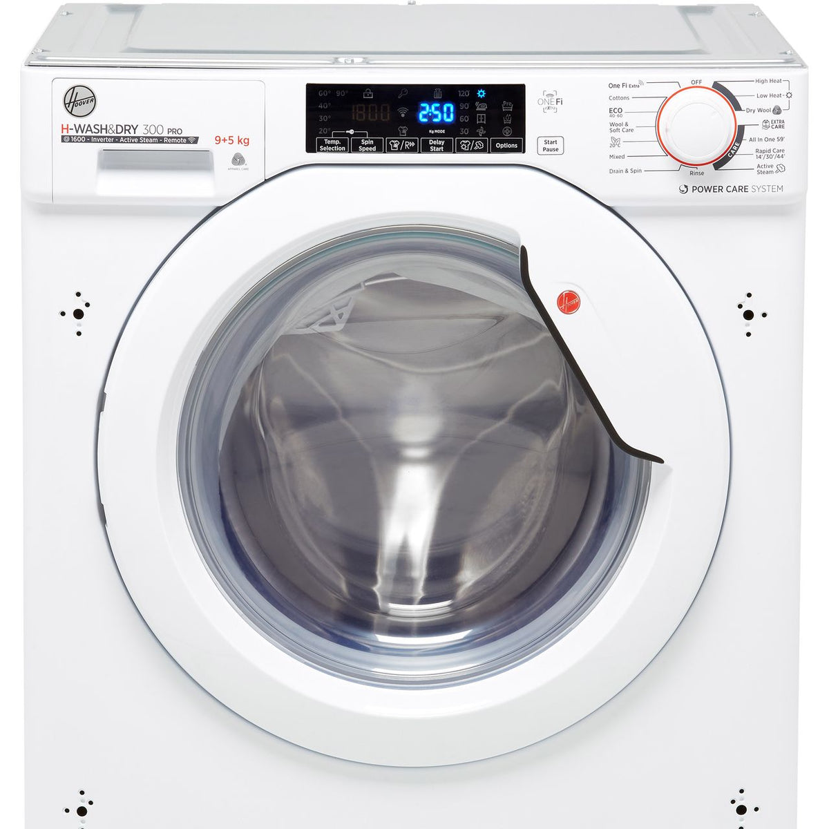 Hoover H-WASH&DRY 300 PRO HBDOS695TAME Integrated 9Kg - 5Kg Washer Dryer with 1600 rpm - White - D Rated