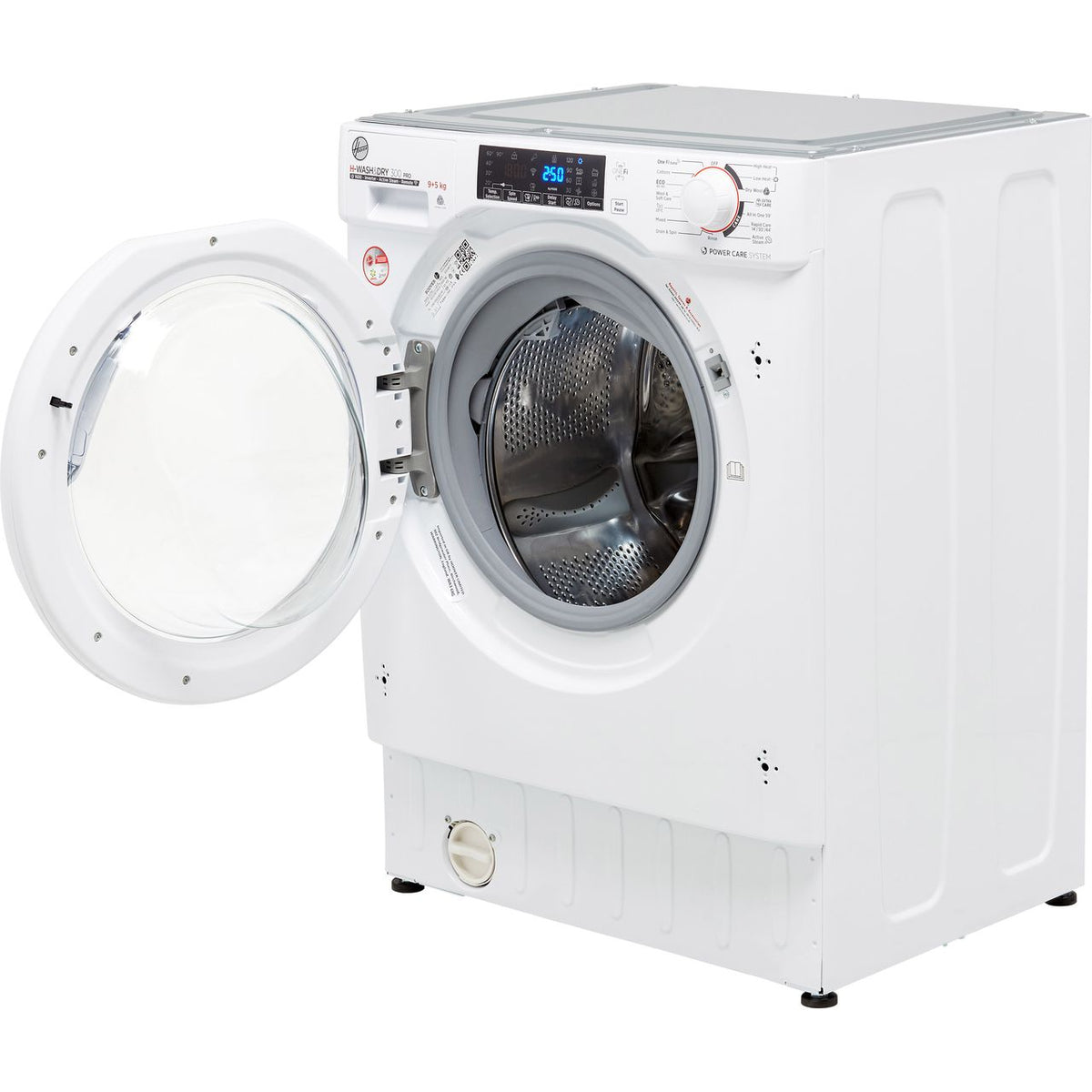 Hoover H-WASH&DRY 300 PRO HBDOS695TAME Integrated 9Kg - 5Kg Washer Dryer with 1600 rpm - White - D Rated