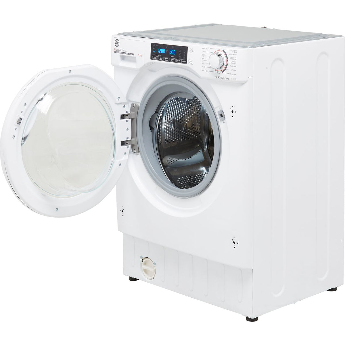 Hoover H-WASH 300 PRO HBWOS69TAME Integrated 9kg Washing Machine with 1600 rpm - White - A Rated