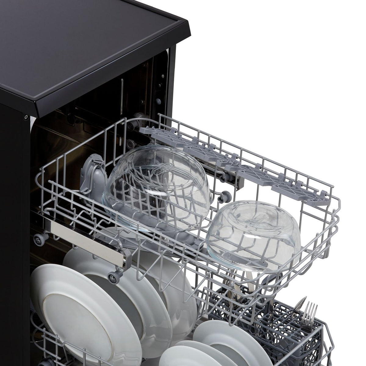 Hoover H-DISH 300 HDPH2D1049B Slimline Dishwasher - Black - E Rated