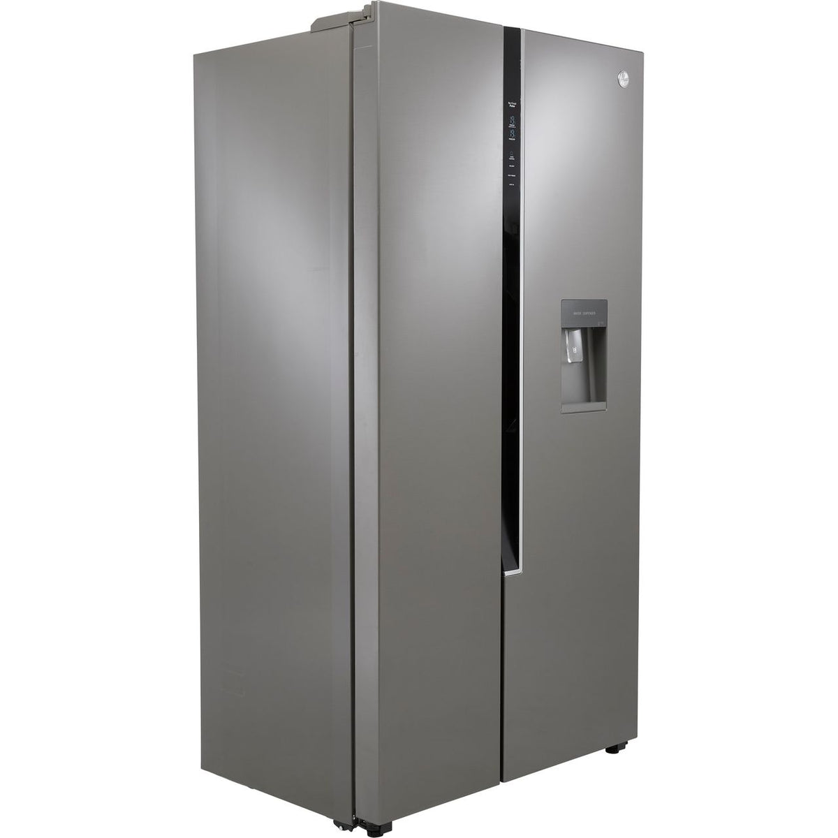 Hoover H-FRIDGE 500 MAXI HHSWD918F1XK Non-Plumbed Frost Free American Fridge Freezer - Silver - F Rated