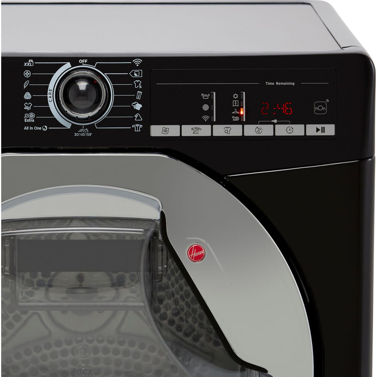 Hoover H-DRY 300 HLEC10TCEB 10Kg Condenser Tumble Dryer - Black - B Rated