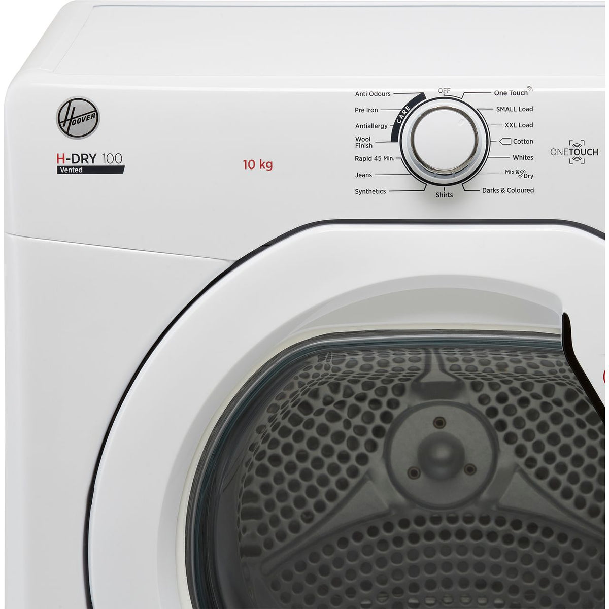 Hoover HLEV10LG 10Kg Vented Tumble Dryer - White - C Rated