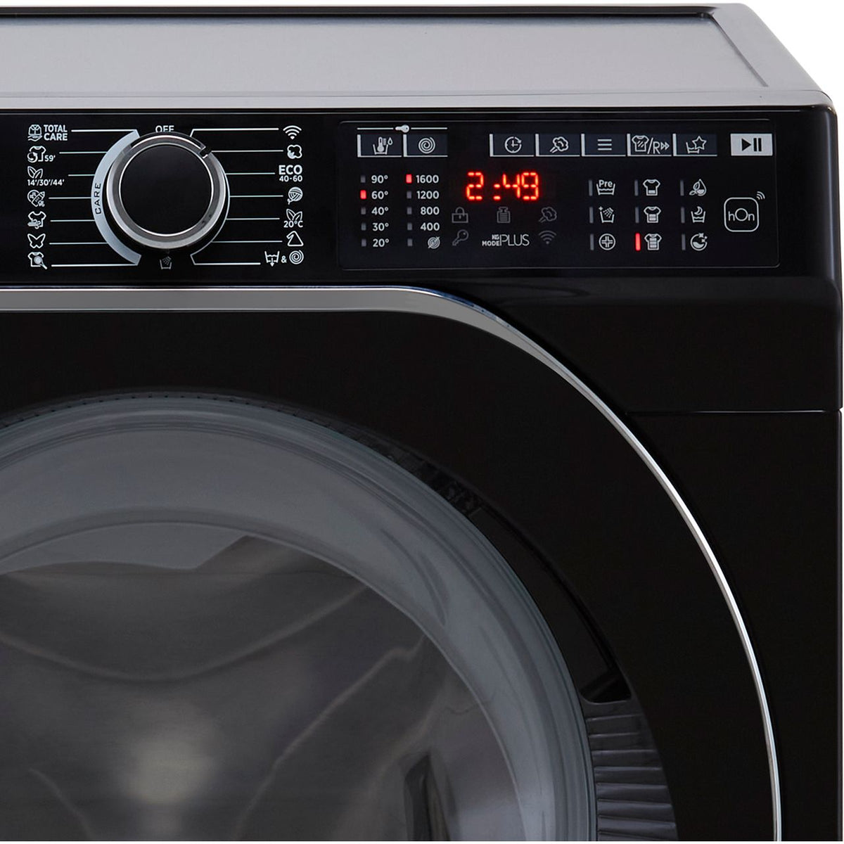 Hoover H-WASH 500 HW68AMBCB-1 8kg Washing Machine with 1600 rpm - Black - A Rated