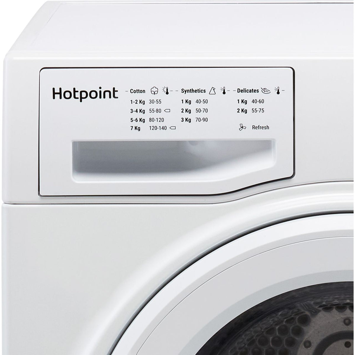 Hotpoint H2D71WUK 7Kg Condenser Tumble Dryer - White - B Rated