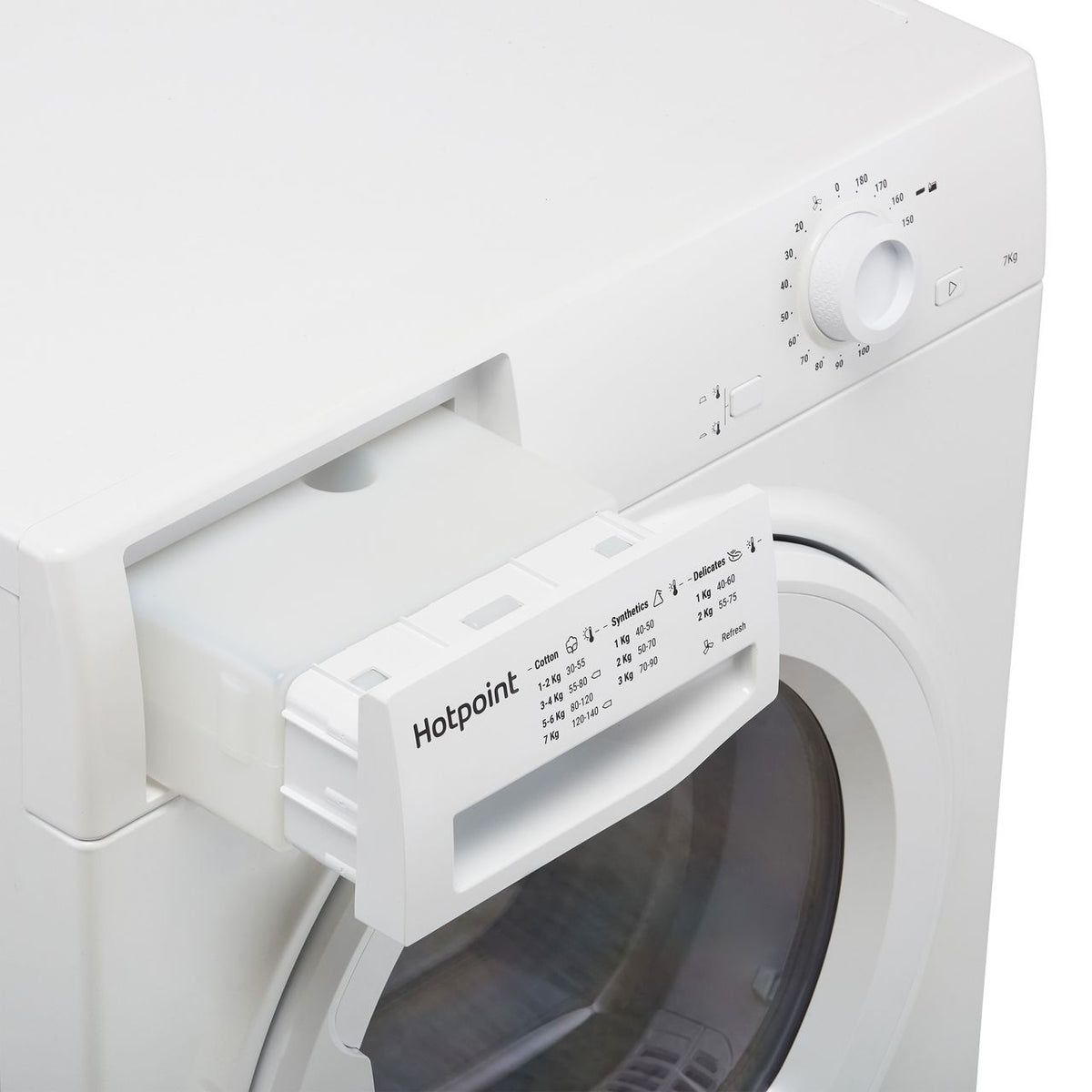 Hotpoint H2D71WUK 7Kg Condenser Tumble Dryer - White - B Rated