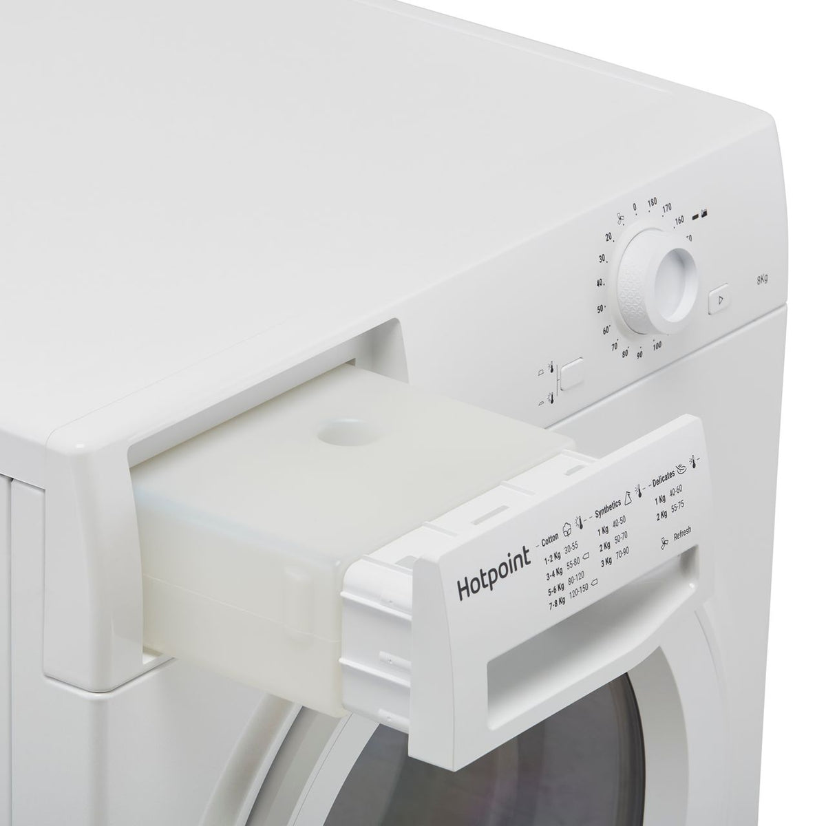 Hotpoint H2D81WUK 8Kg Condenser Tumble Dryer - White - B Rated