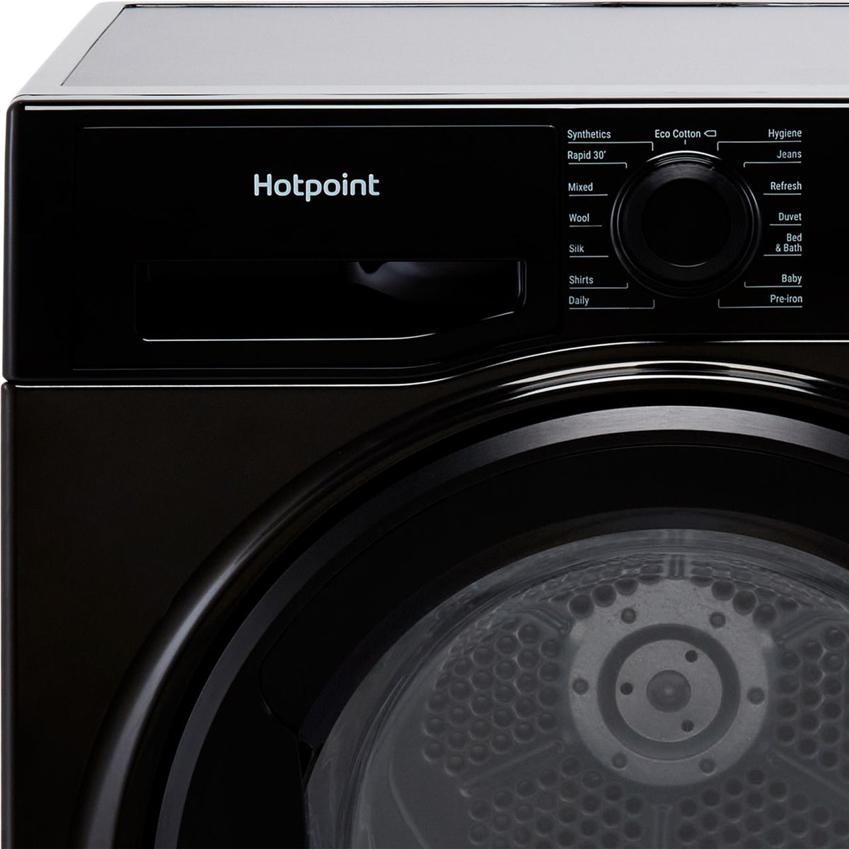 Hotpoint H3D91BUK 9Kg Condenser Tumble Dryer - Black - B Rated