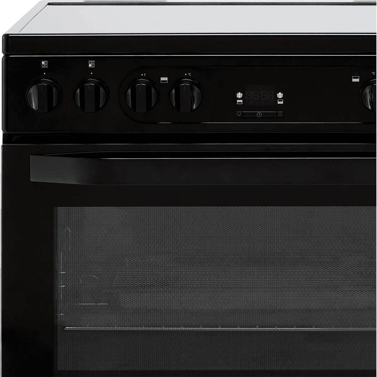 Hotpoint HDM67V92HCB-UK Electric Cooker with Ceramic Hob - Black - A-A Rated