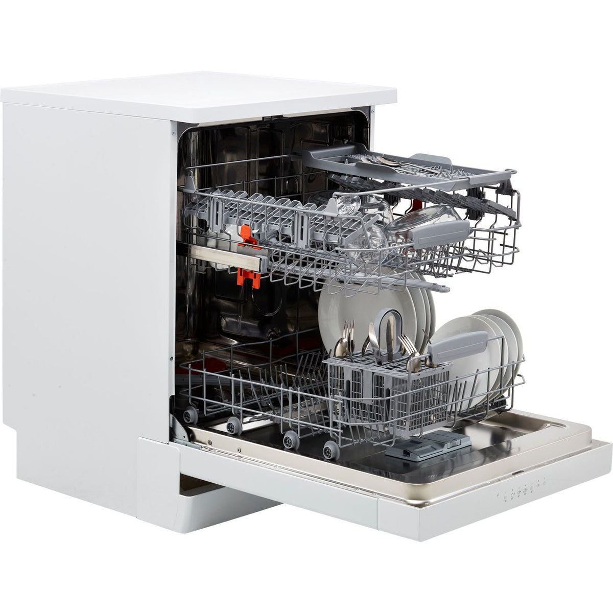 Hotpoint HFC3C26WCUK Standard Dishwasher - White - E Rated