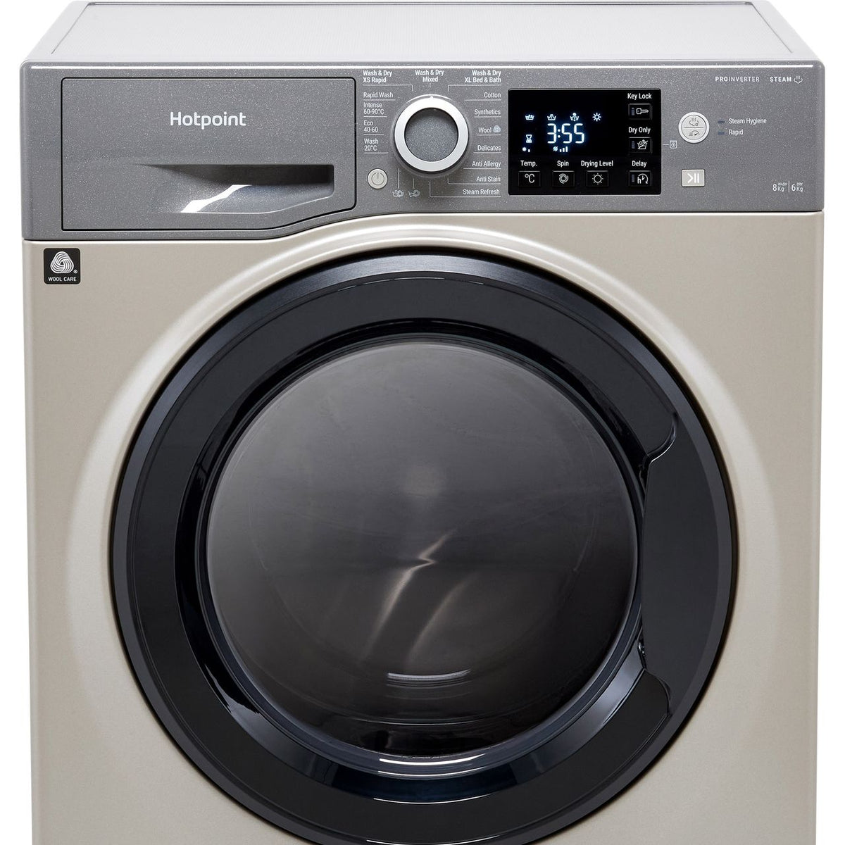 Hotpoint NDB8635GK 8Kg - 6Kg Washer Dryer - Graphite - D Rated