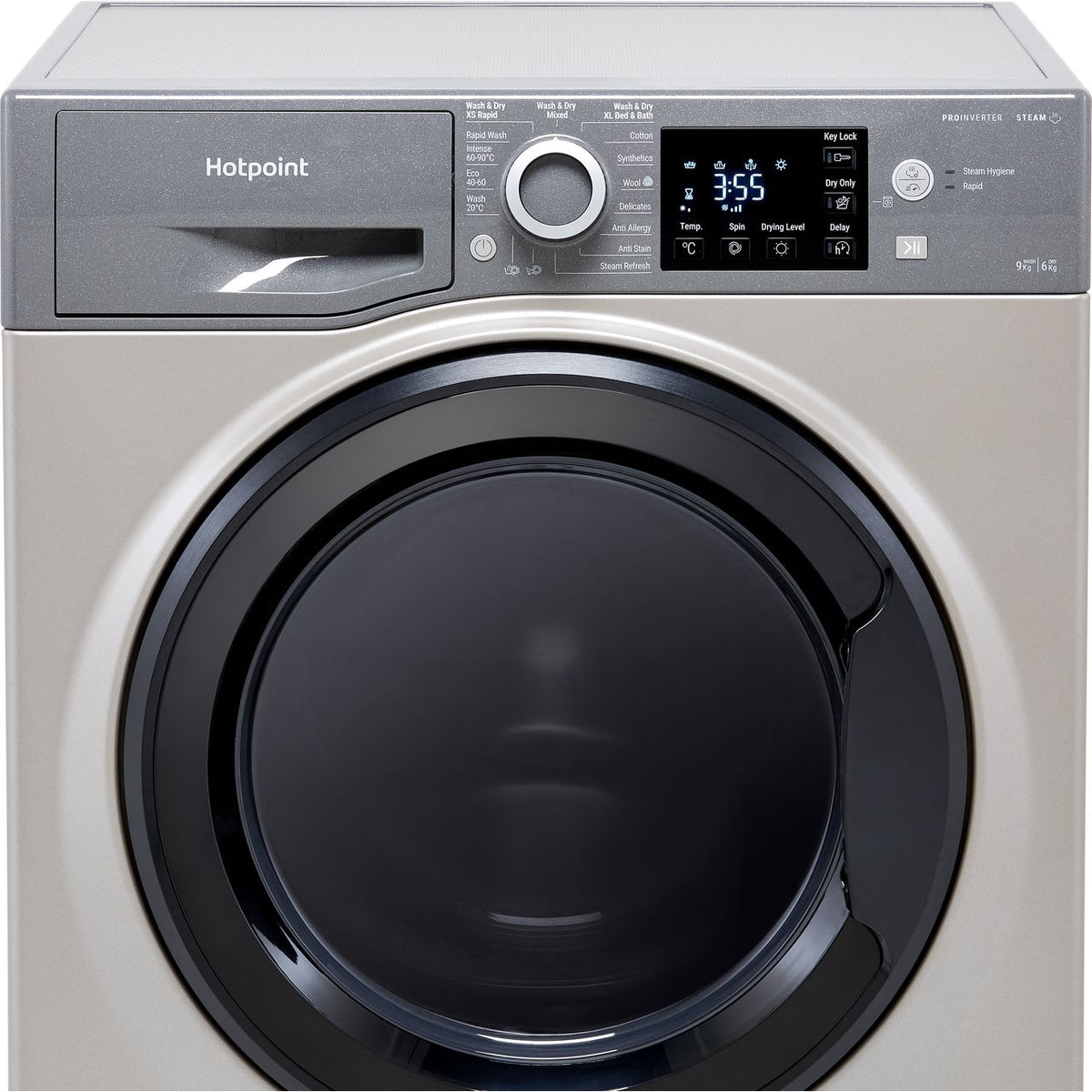 Hotpoint NDB9635GKUK 9Kg - 6Kg Washer Dryer with 1400 rpm - Graphite - D Rated