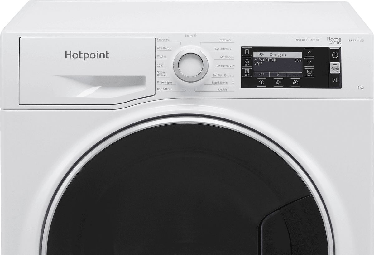 Hotpoint ActiveCare NLCD1164DAWUKN 11kg Washing Machine with 1600 rpm - White - C Rated