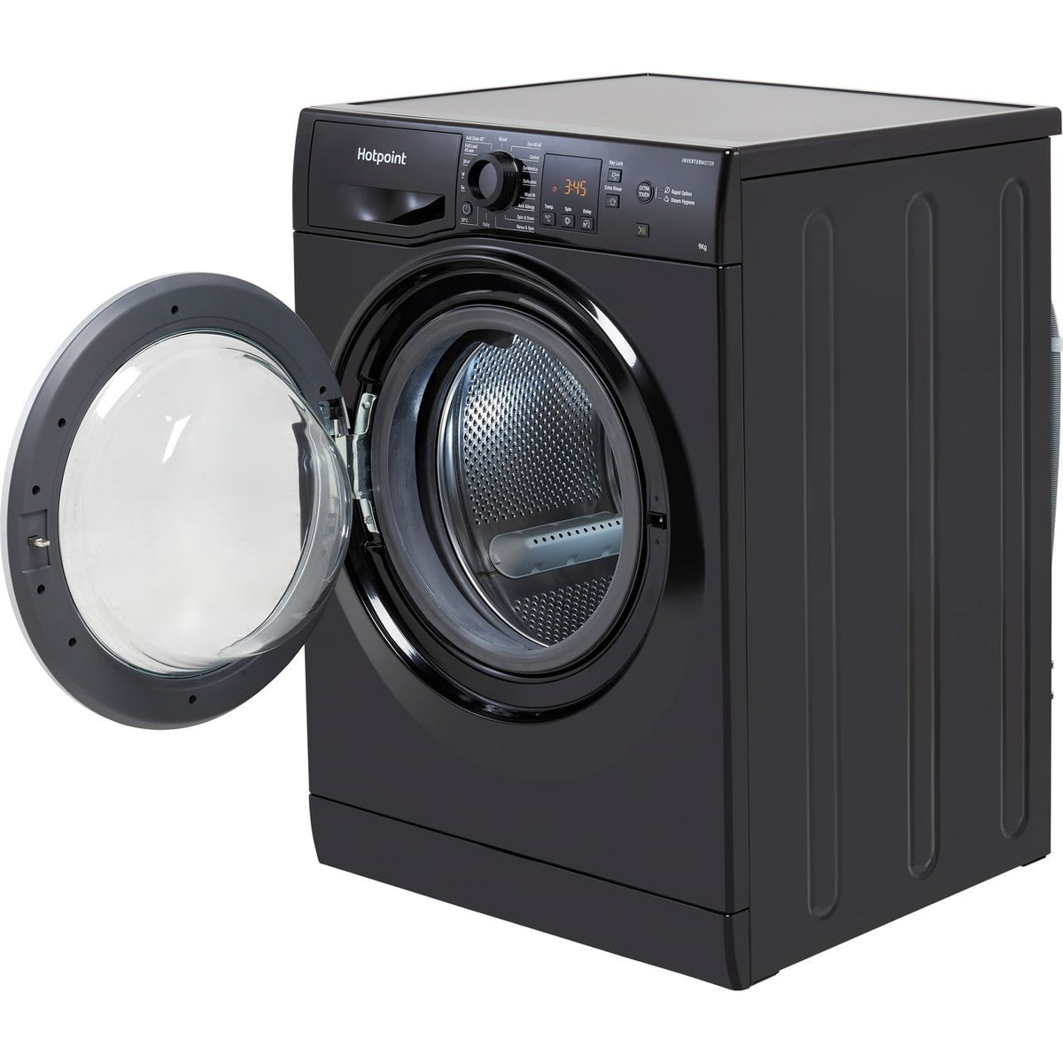 Hotpoint NSWM965CBSUKN 9kg Washing Machine with 1600 rpm - Black - B Rated