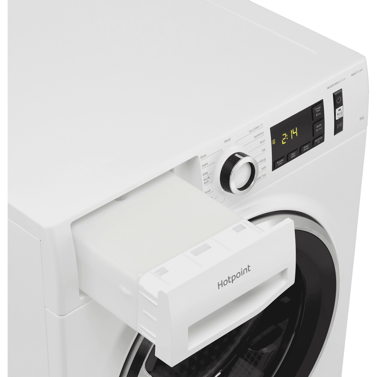 Hotpoint ActiveCare NTM118X3XBUK 8Kg Heat Pump Tumble Dryer - White - A+++ Rated