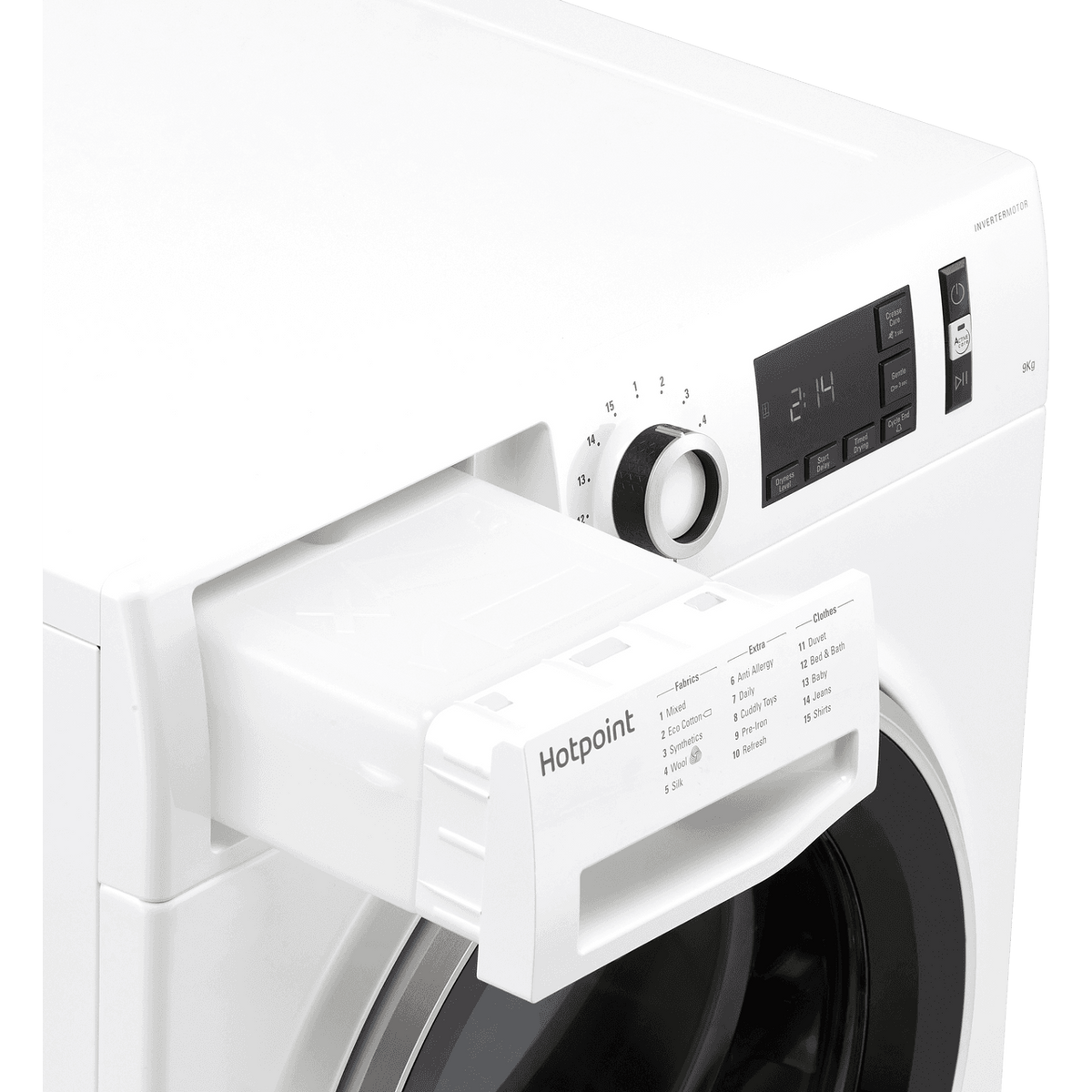 Hotpoint NTM1192SKUK 9Kg Heat Pump Tumble Dryer - White - A++ Rated