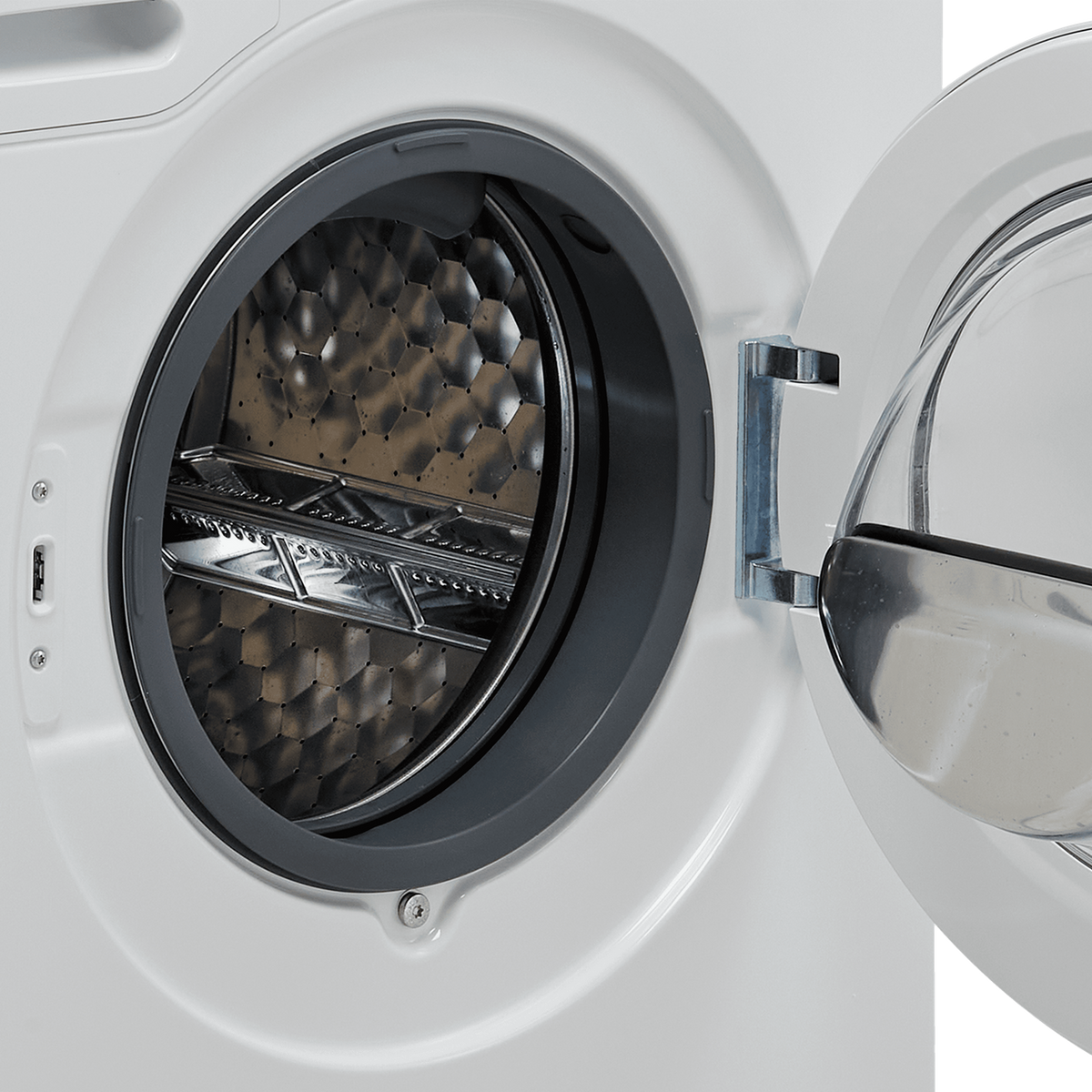 Miele WTD163 Wifi Connected 8Kg - 5Kg Washer Dryer with 1500 rpm - White - D Rated