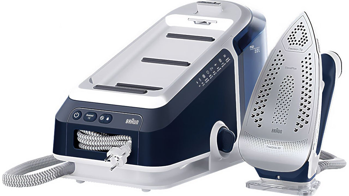 Braun TexStyle 7 Series IS7282BL Steam Generator Iron - White - Blue