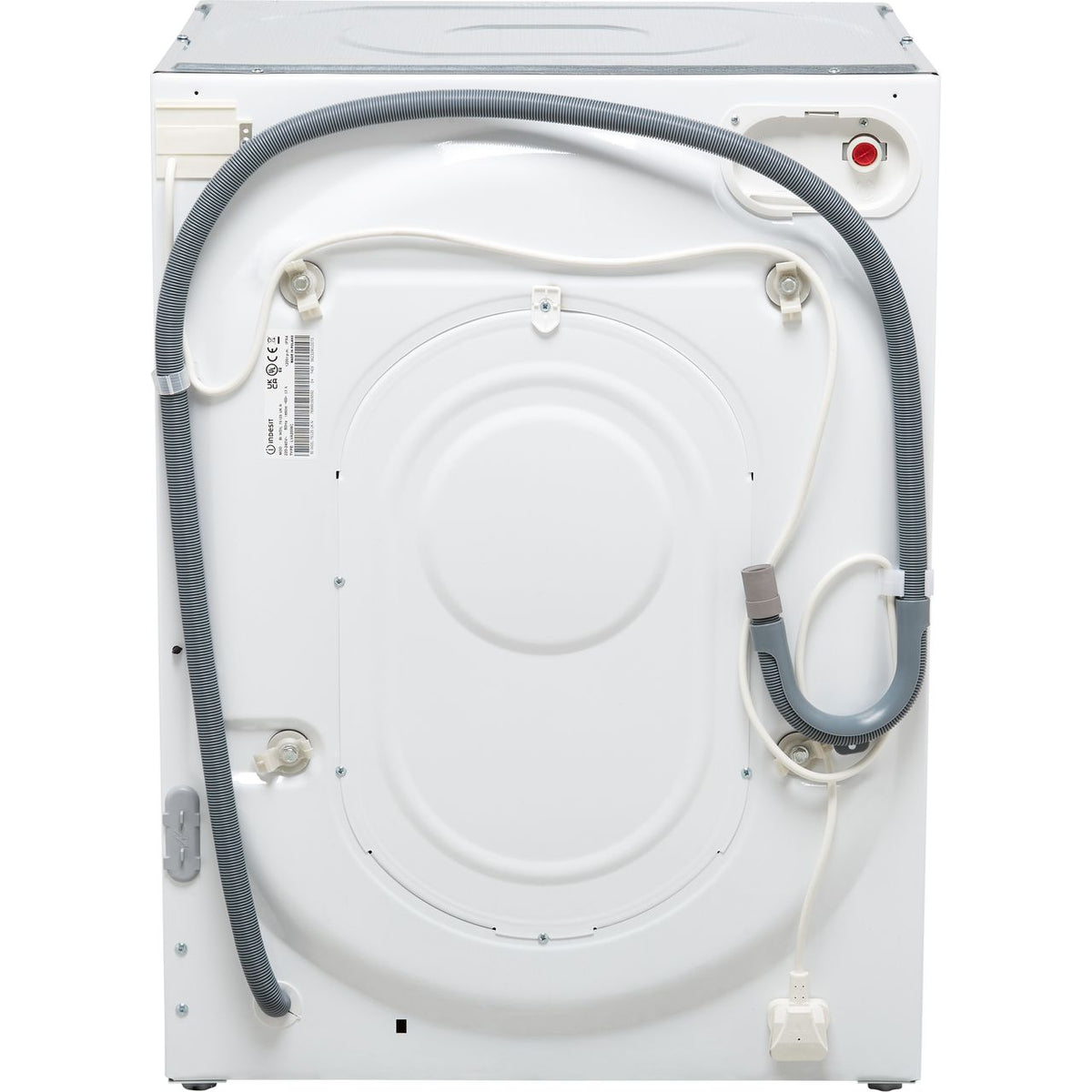 Indesit BIWDIL75125UKN Integrated 7Kg - 5Kg Washer Dryer with 1200 rpm - White - F Rated