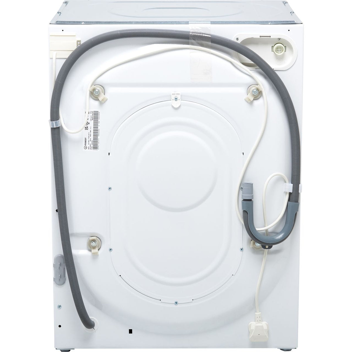 Indesit BIWMIL71252UKN Integrated 7kg Washing Machine with 1200 rpm - White - E Rated