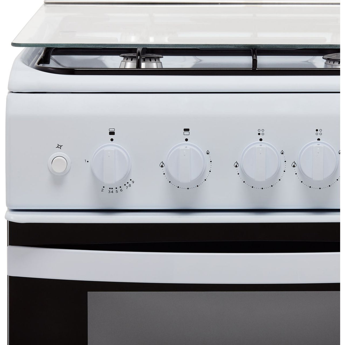 Indesit Gas Cooker | White | ID5G00KMW-L | ao.com