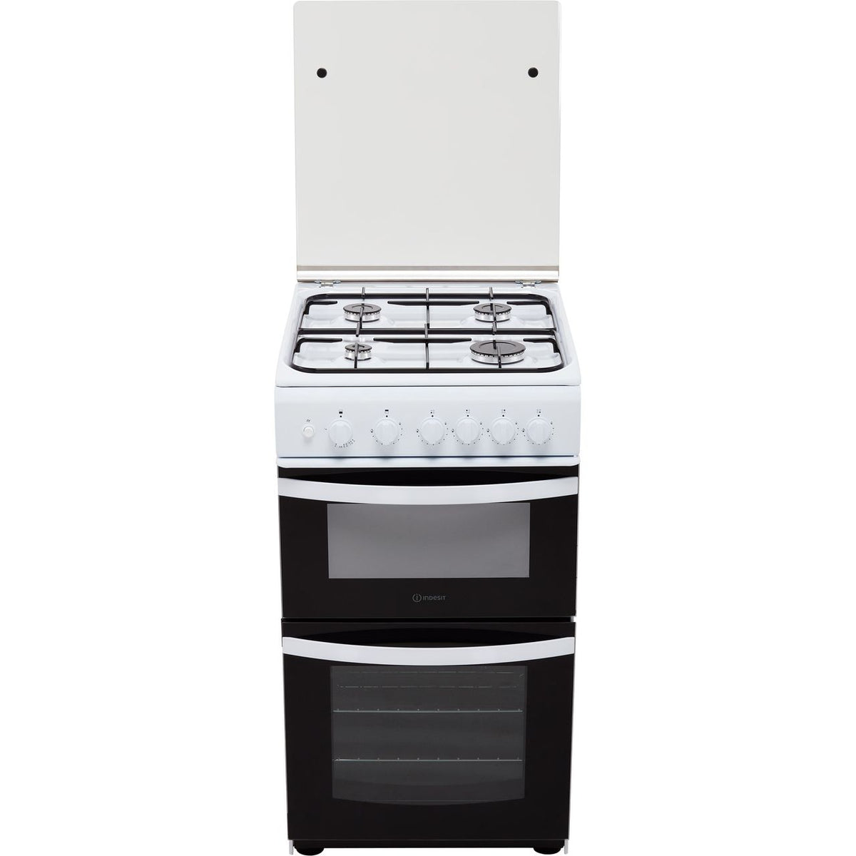 Indesit Gas Cooker | White | ID5G00KMW-L | ao.com