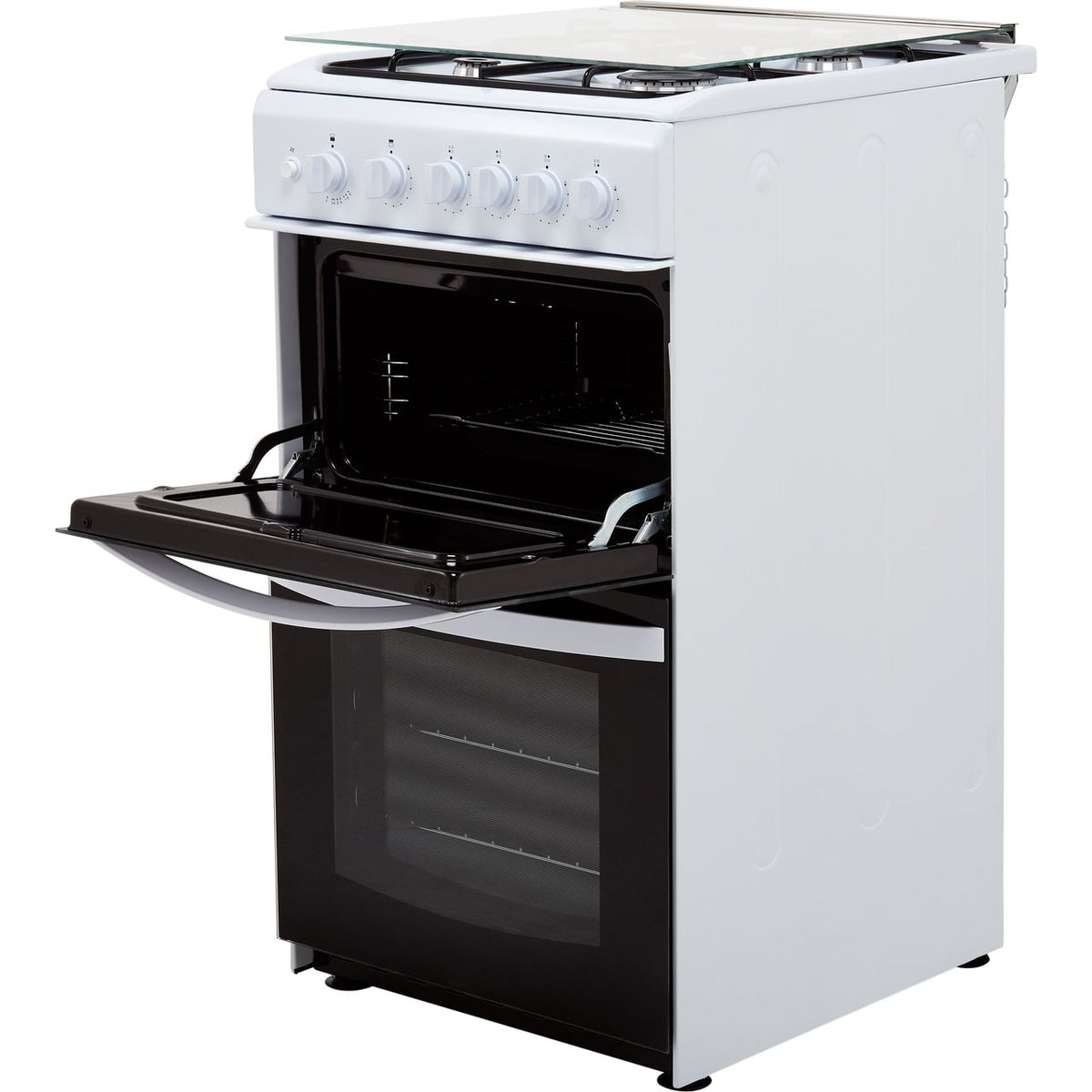 Indesit Gas Cooker | White | ID5G00KMW-L | ao.com