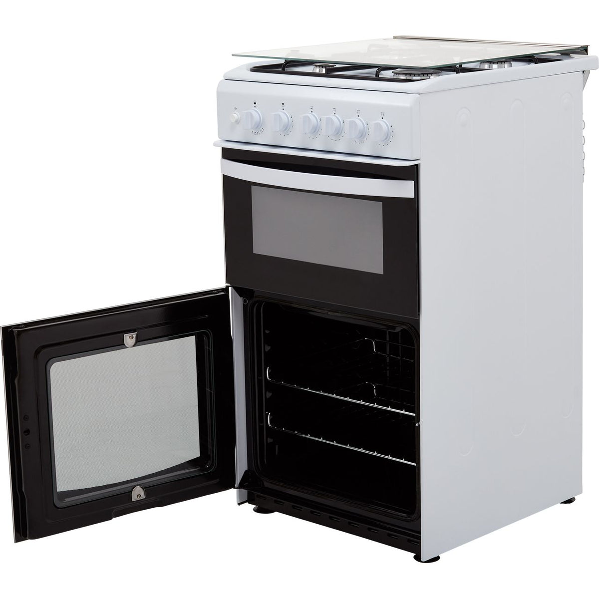 Indesit Gas Cooker | White | ID5G00KMW-L | ao.com