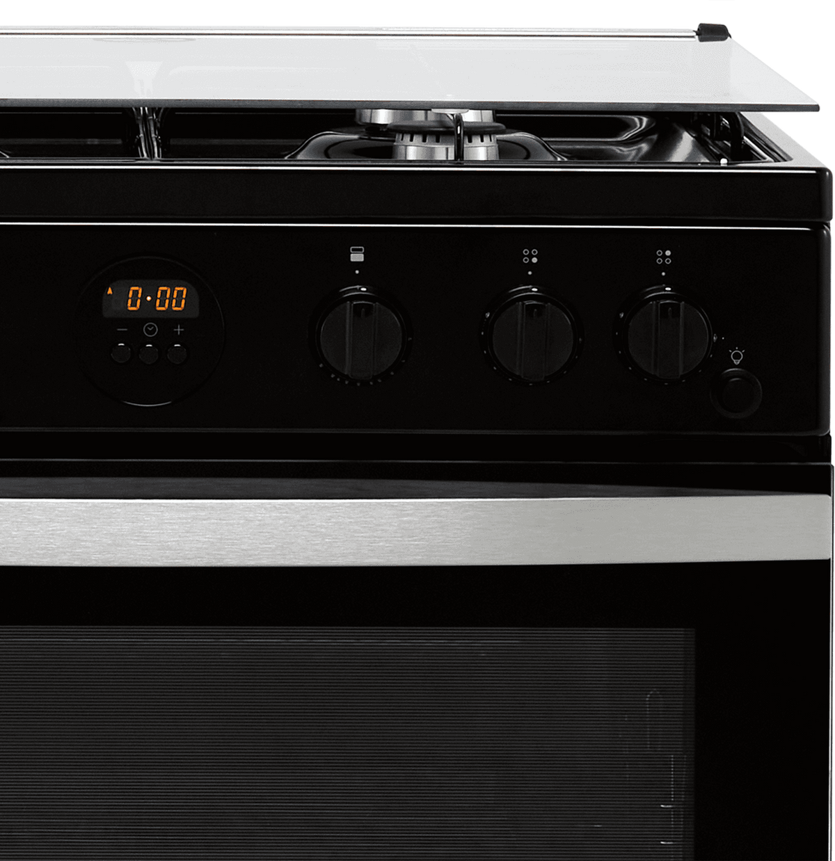 Indesit ID67G0MCB-UK Gas Cooker - Black - A+-A+ Rated