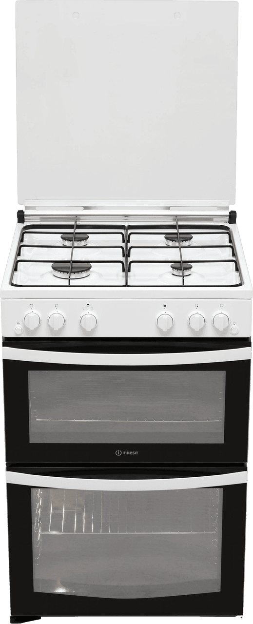 Indesit ID67G0MCW-UK Gas Cooker - White - A+-A+ Rated