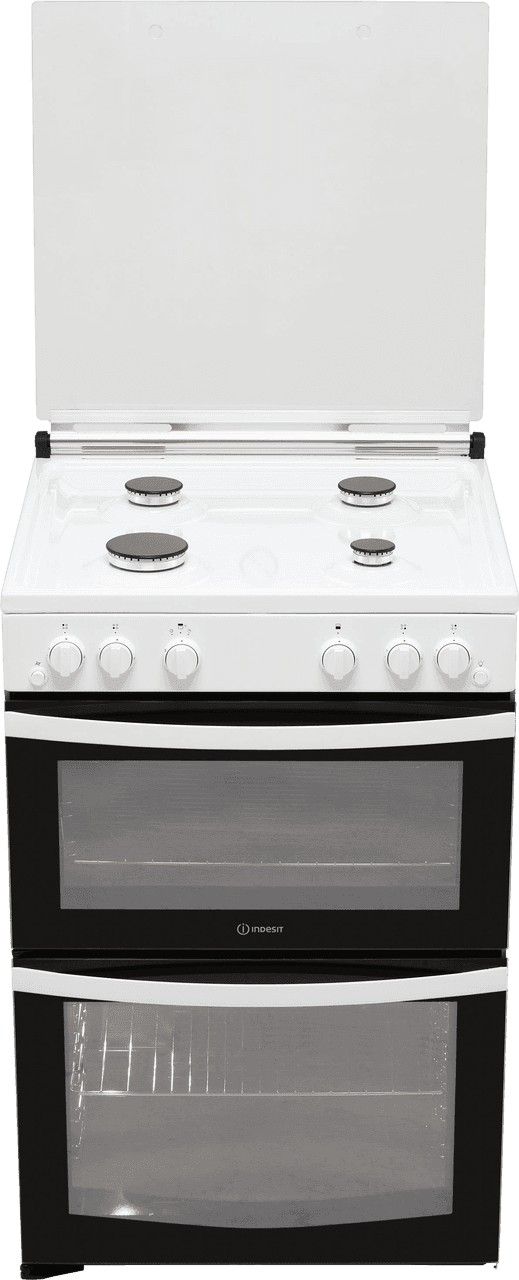 Indesit ID67G0MCW-UK Gas Cooker - White - A+-A+ Rated