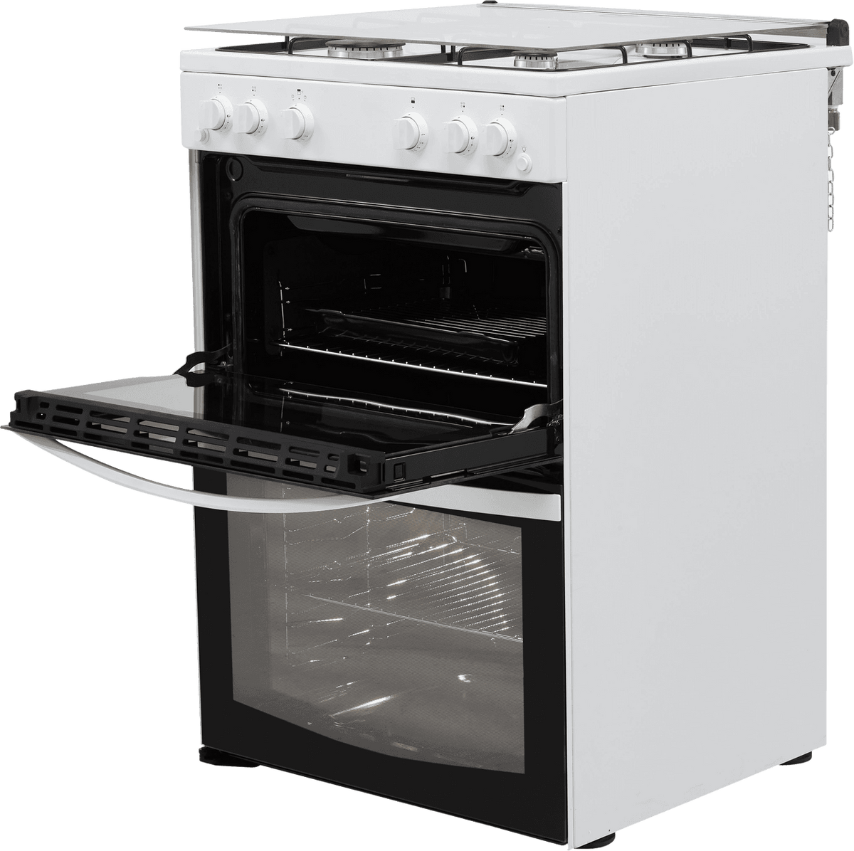 Indesit ID67G0MCW-UK Gas Cooker - White - A+-A+ Rated