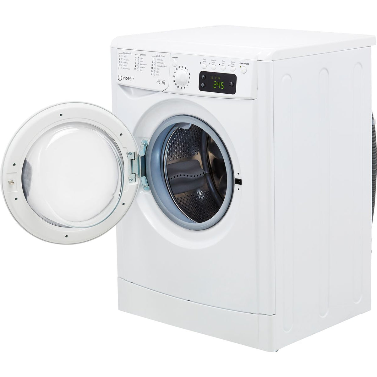 Indesit IWDD75145UKN 7Kg - 5Kg Washer Dryer with 1400 rpm - White - F Rated