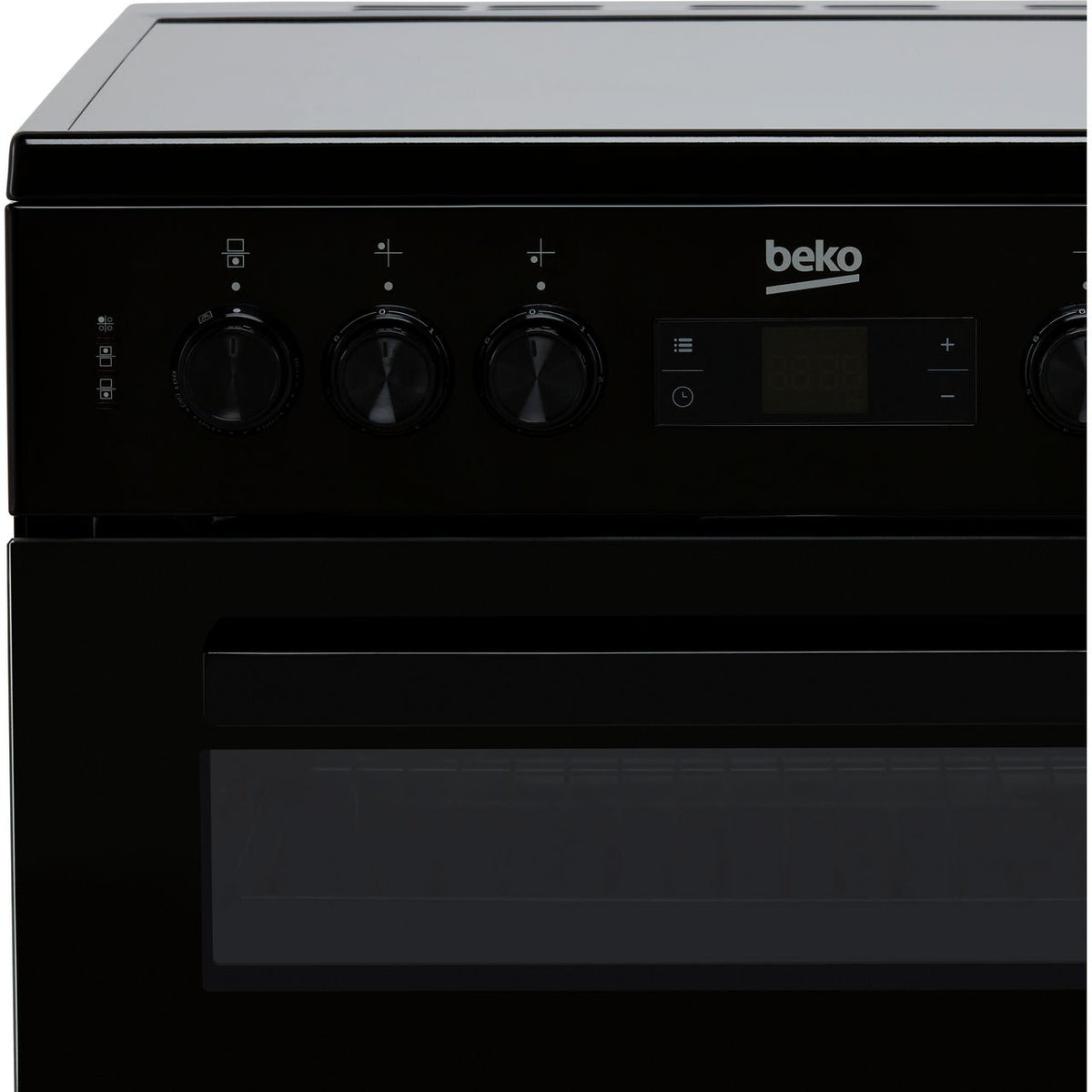 Beko KTC613K Electric Cooker with Ceramic Hob - Black - A Rated