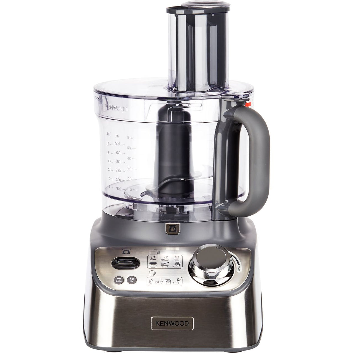 Kenwood MultiPro Express Weigh+ FDM71.960SS 3 Litre Food Processor With 16 Accessories - Stainless Steel