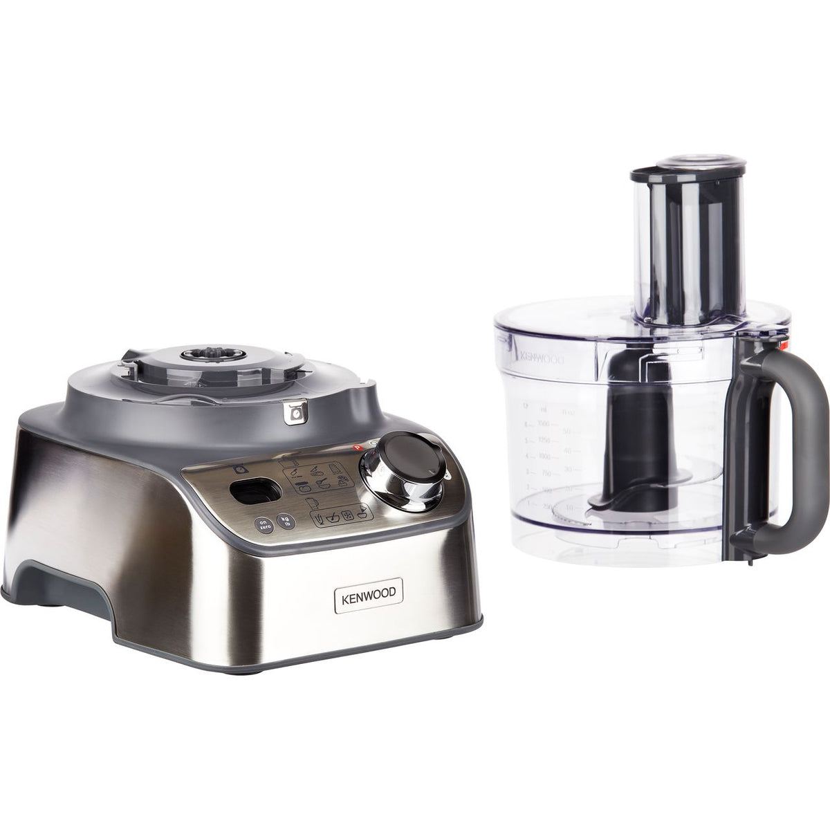 Kenwood MultiPro Express Weigh+ FDM71.960SS 3 Litre Food Processor With 16 Accessories - Stainless Steel