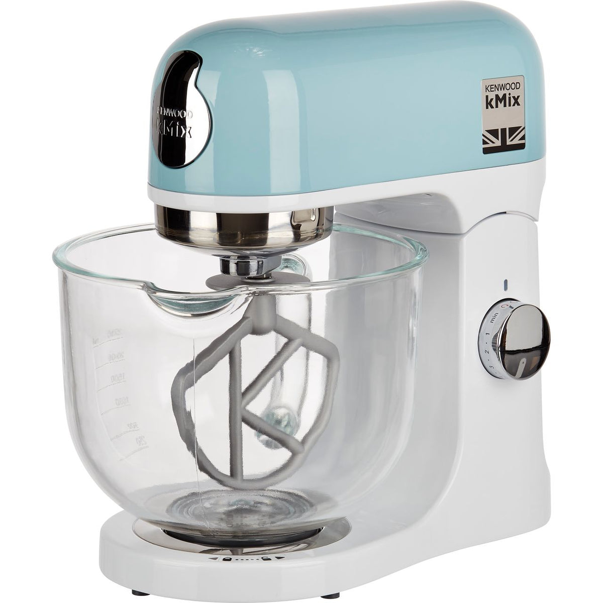 Kenwood kMix KMX754.PB Stand Mixer with 5 Litre Bowl - Pastel Blue