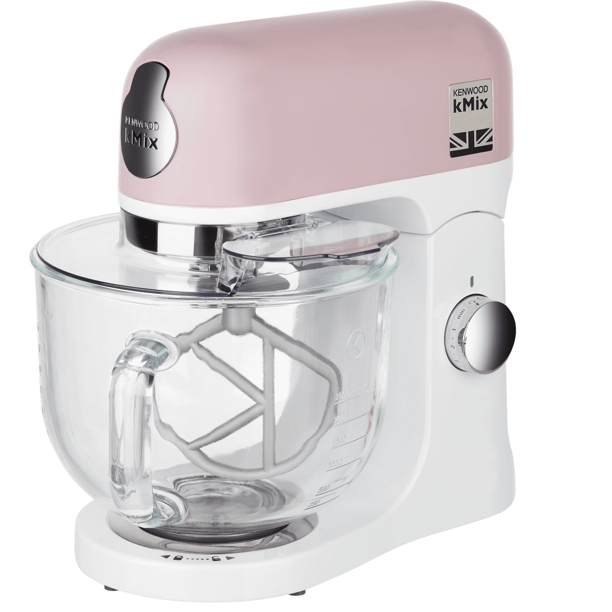 Kenwood kMix KMX754.PP Stand Mixer with 5 Litre Bowl - Pastel Pink